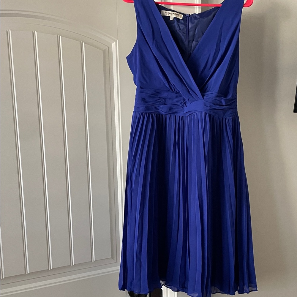 Evan Picone Royal Blue Cocktail Dress